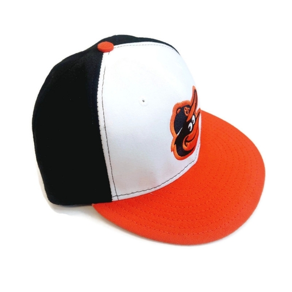 59Fifty New Era Size 6 7/8 Baltimore Orioles Fitted Hat On Field Cap - Picture 3 of 6